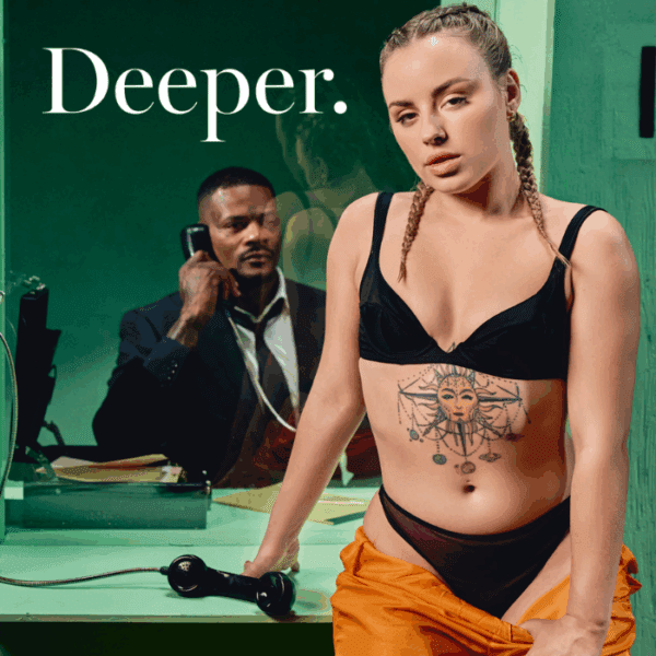 DEEPER Spread Your Legs scene featuring Anna Claire Clouds in a provocative solo performance