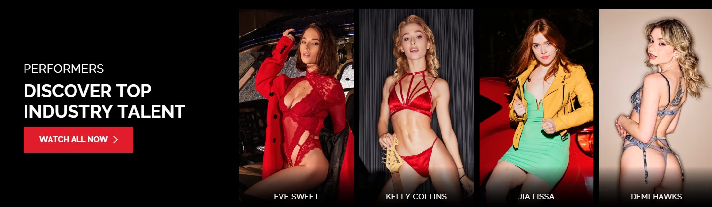Blacked Raw trial performer lineup preview showing top cast cards and premium promo style inside Blacked RAW members area