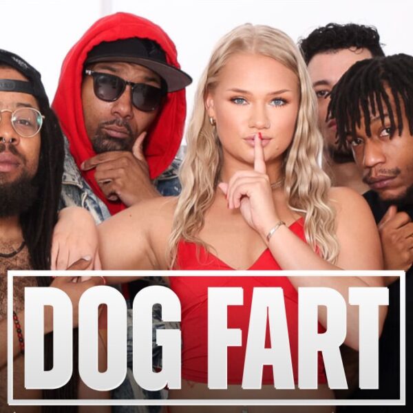 Dogfart network trial (DFXtra) promotional banner with DOG FART logo