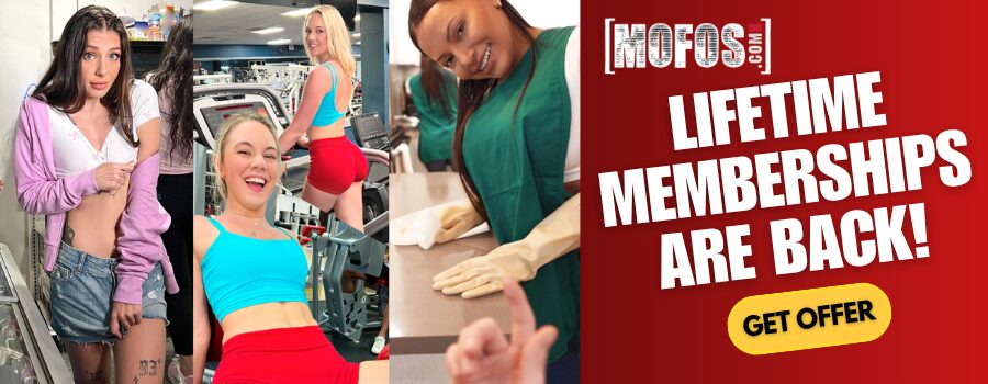 MOFOs lifetime deal promo image showing women in casual scenes with text reading Lifetime Memberships Are Back and Get Offer