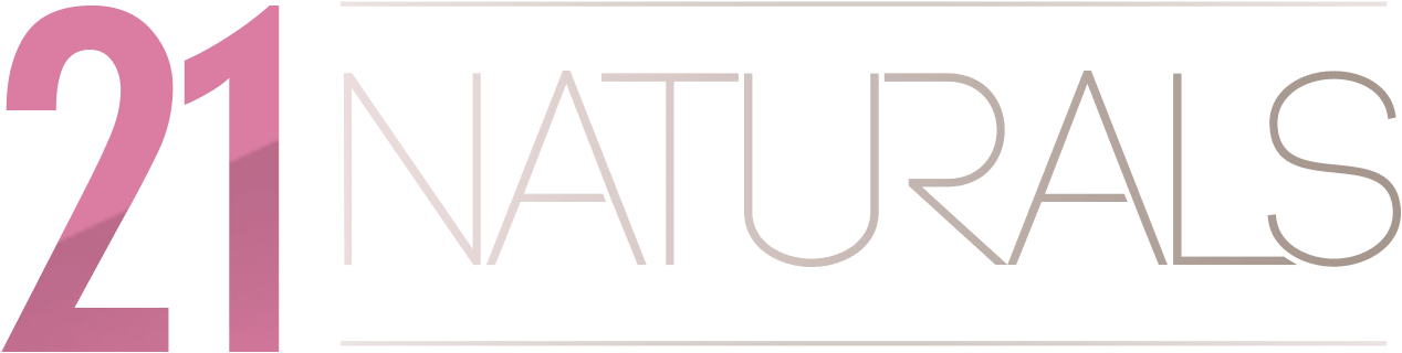 21Naturals logo, featuring the pink "21" numeral beside the word "NATURALS", representing the natural European glamour studio in our glamcore porn site trials guide.